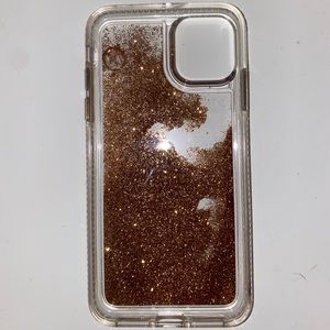 I phone 11 max pro glitter case